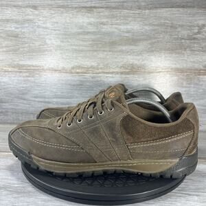 Merrell Men's Canteen Brown Leather Hiking Shoes Size 10.5